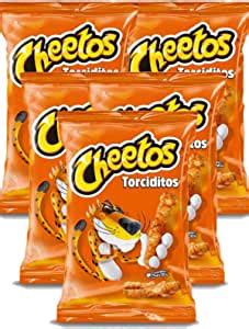 CHEETOS TORCIDITOS 56g (caja con 5 bolsas) .